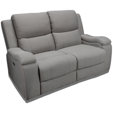 Manilla Fabric Reclining Loveseat